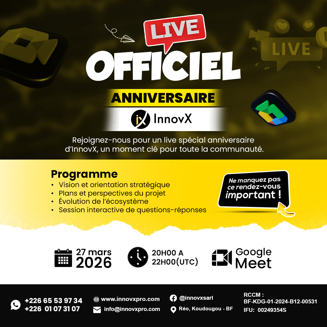 SPÉCIAL LIVE ANNIVERSAIRE INNOVX